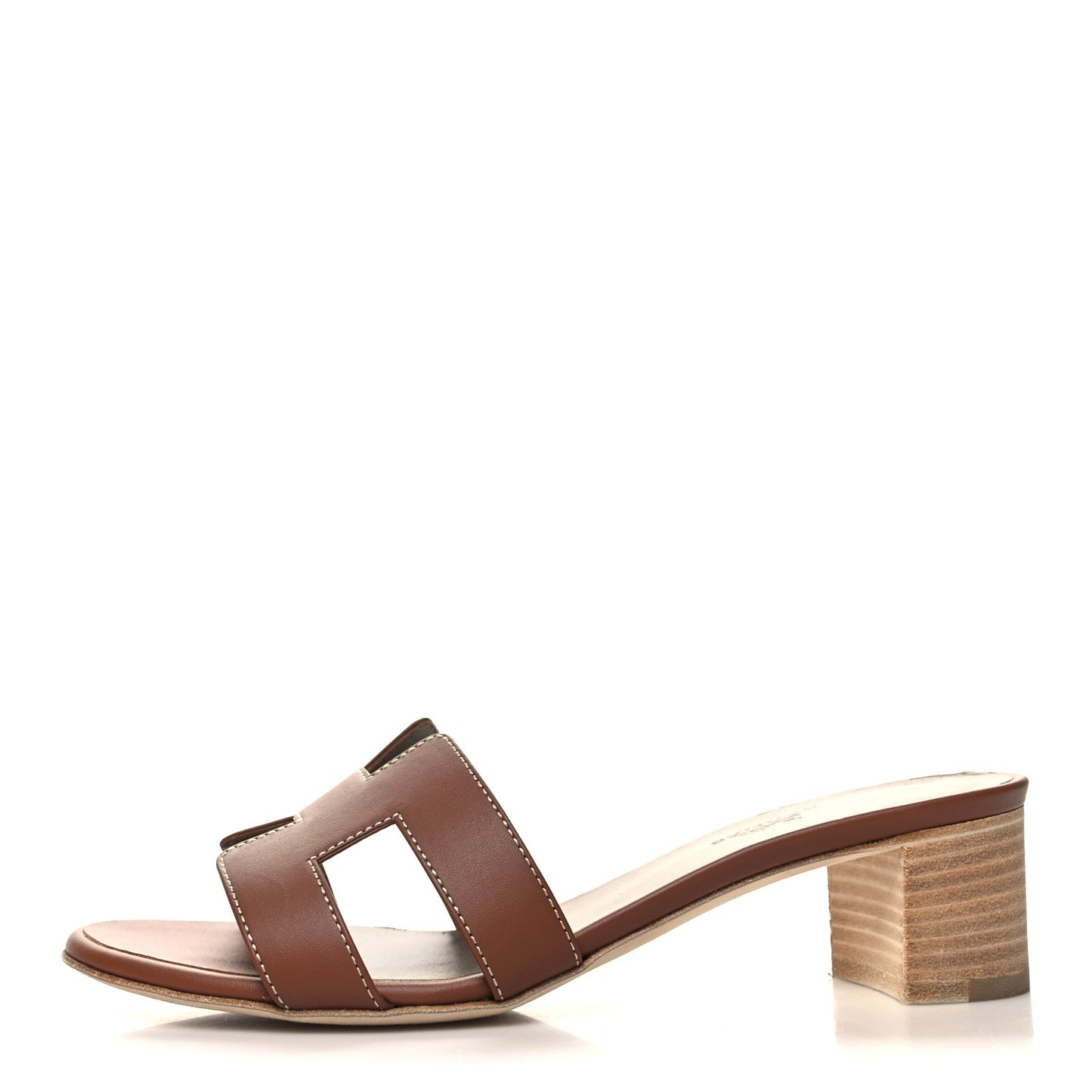 Calfskin Oasis Sandals 37.5 Gold