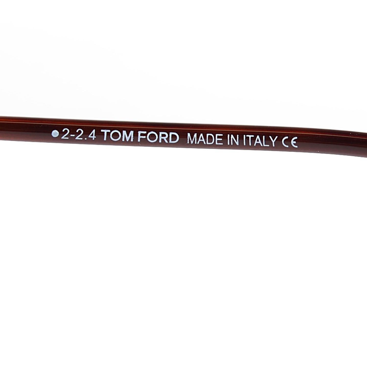 Tom Ford Miranda Crossover Sunglasses TF130 Shiny Bronze 4 of 5