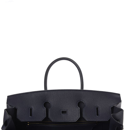 Hermes Togo Birkin 35 Bleu Nuit 13 of 38