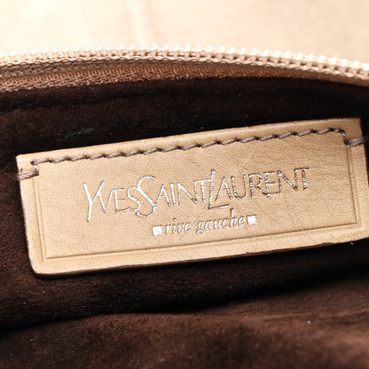 Saint Laurent Suede Calfskin Small Hobo Beige 6 of 12