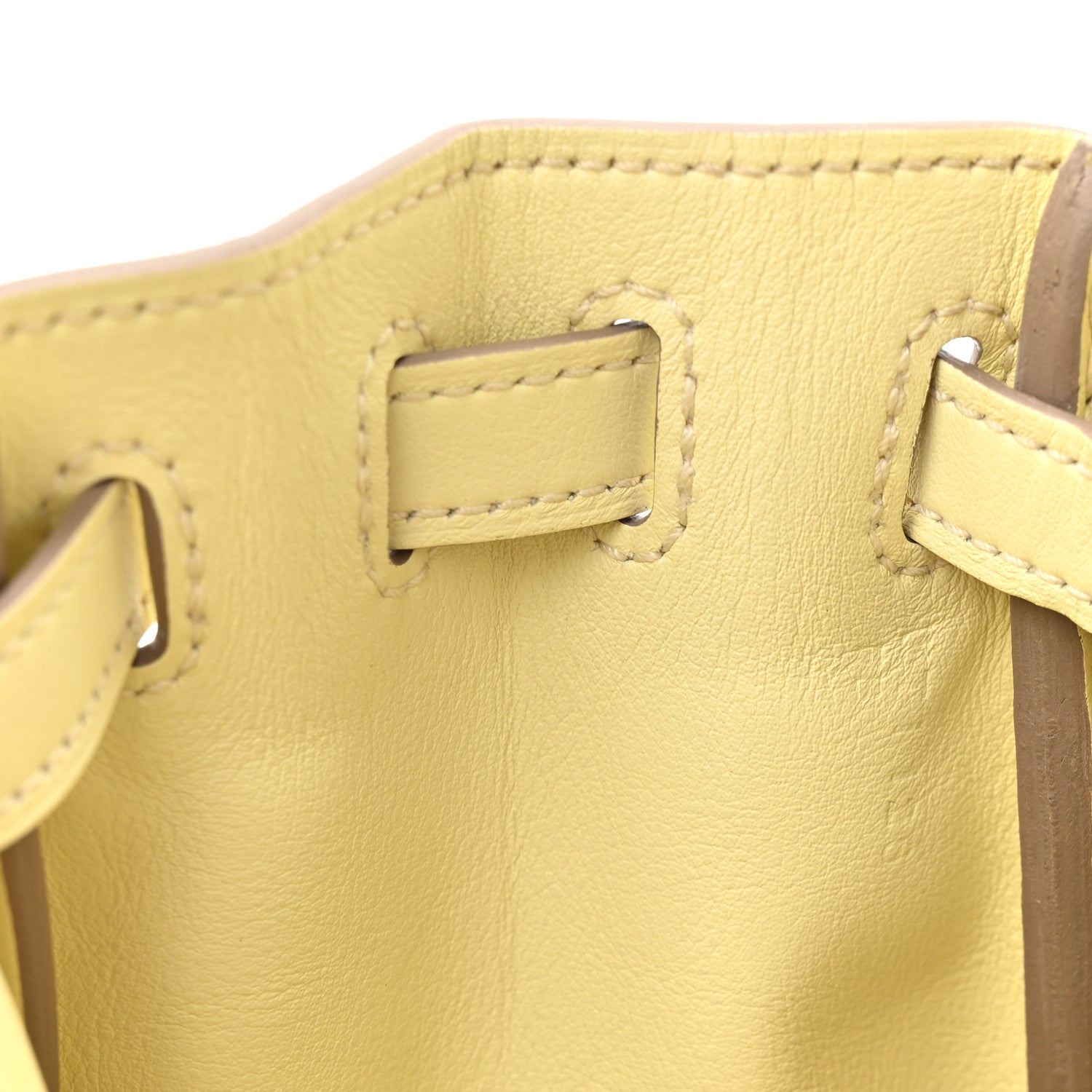 Hermes Swift Kelly Retourne 25 Jaune Milton 6 of 11