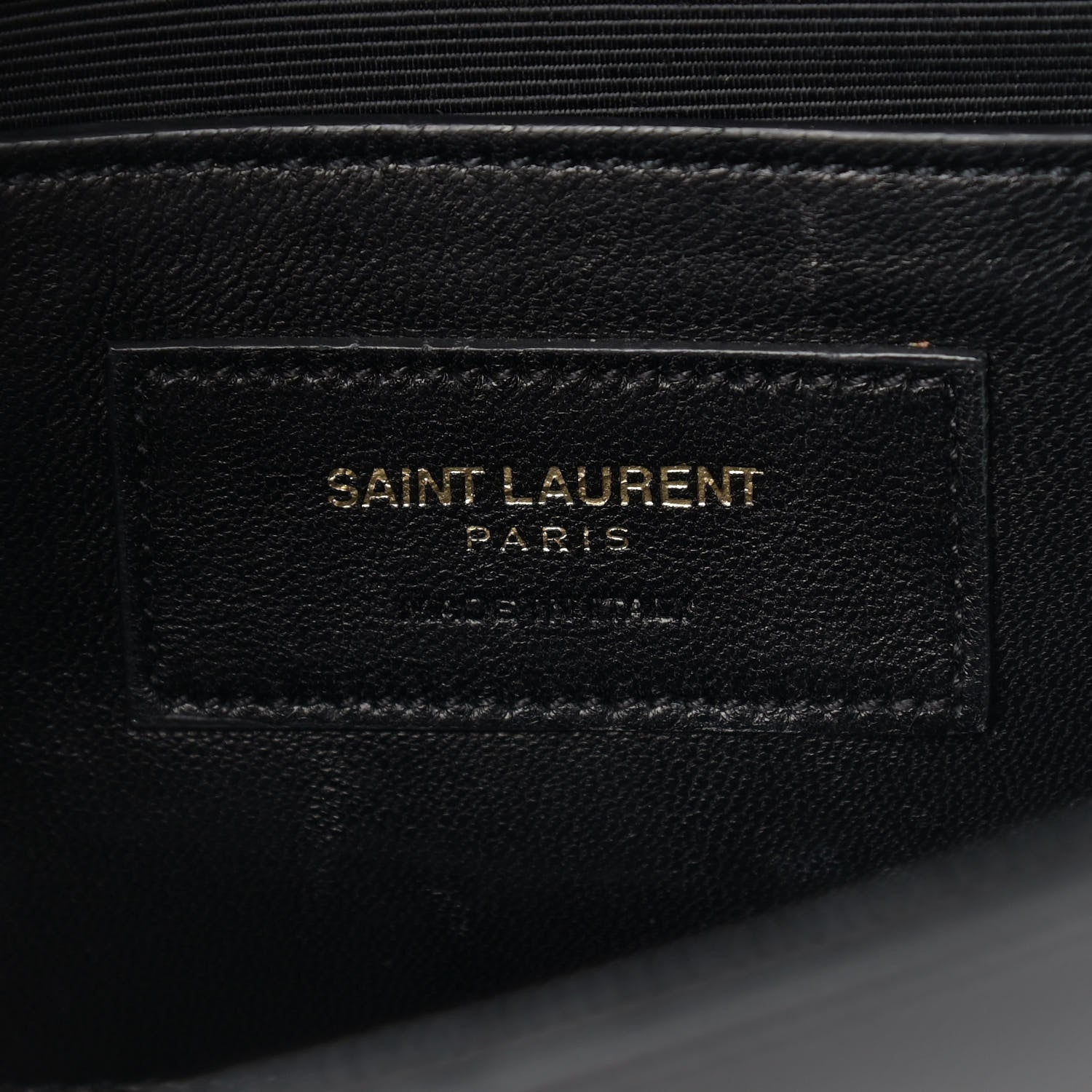 Saint Laurent Grain De Poudre Small Monogram Kate Satchel Black 5 of 10