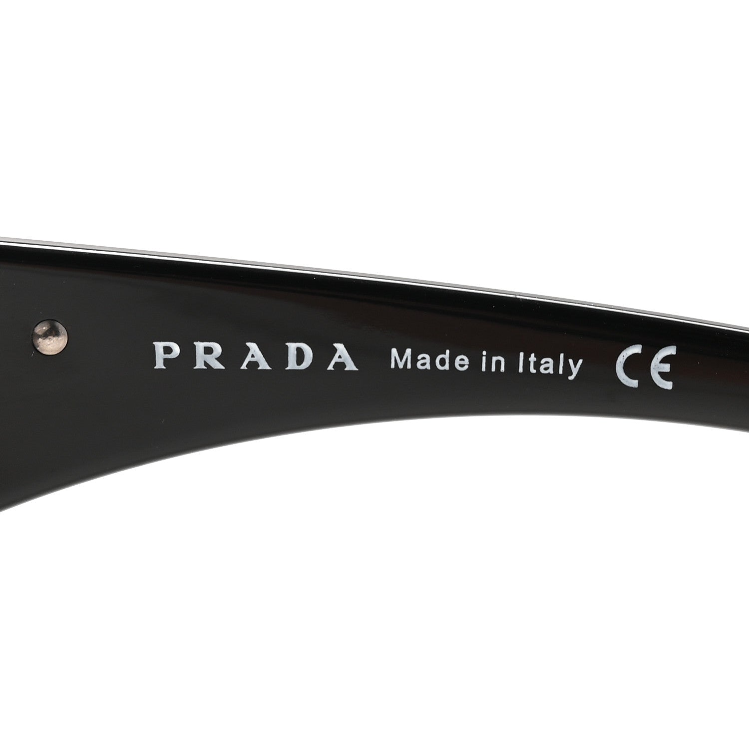 Prada Acetate Sunglasses SPR 14L Black 5 of 8