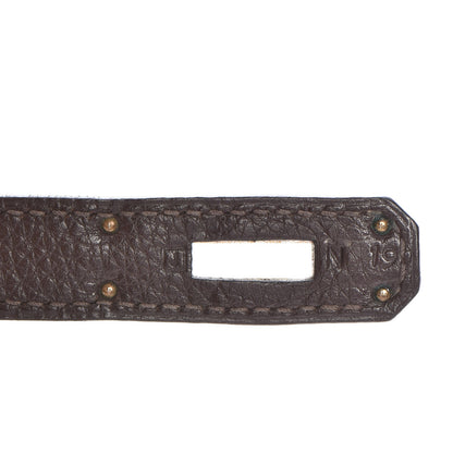 Hermes Togo Kelly Retourne 28 Chocolate 16 of 32