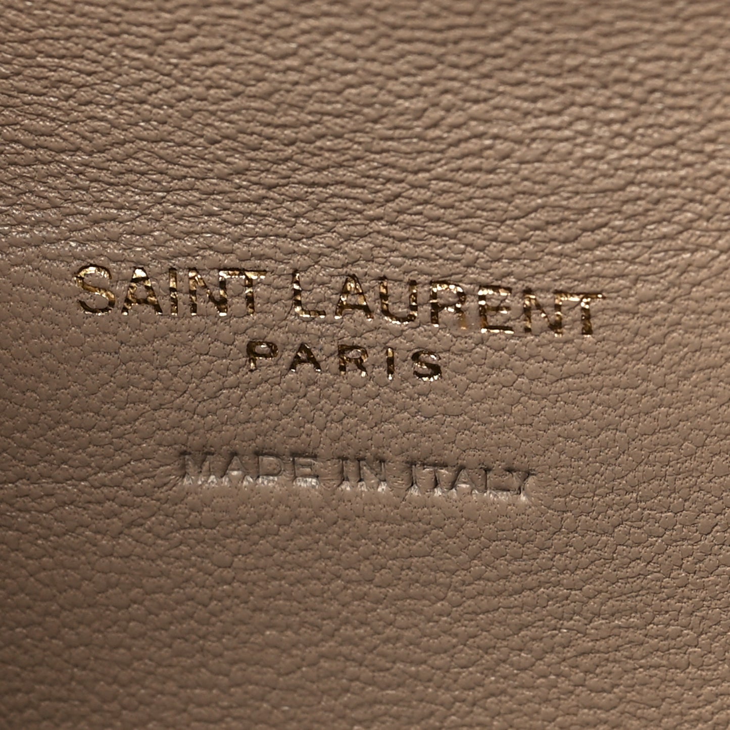 Lambskin Monogram Loulou Puffer Pouch Clutch Dark Beige