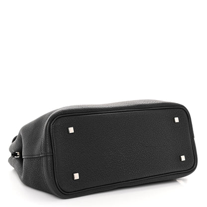 Moynat Taurillon Blush Calfskin Gabby PM Black 4 of 9