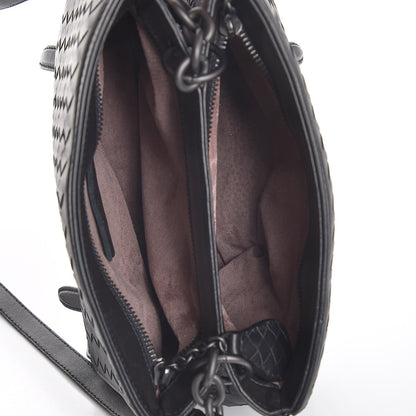 Bottega Veneta Nappa Intrecciato Crossbody Bag Black 5 of 8