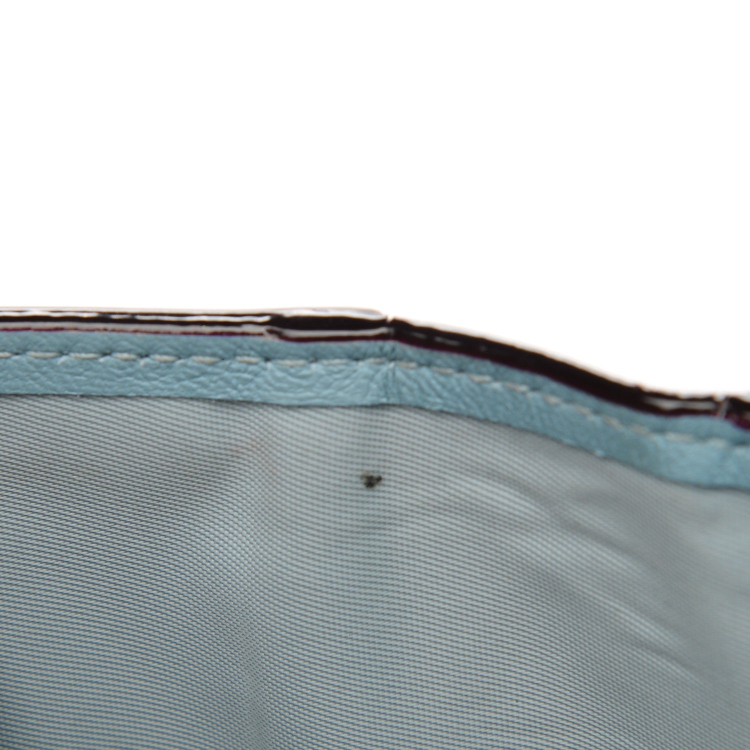 Christian Dior Bullcalf Diorissimo Medium Envelope Wallet Grey Blue 8 of 8