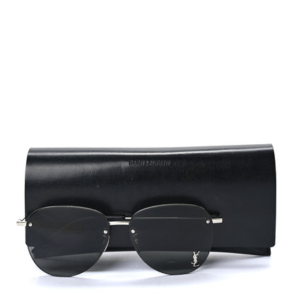 Saint Laurent Metal Aviator 61mm SL 328 Sunglasses Black 10 of 10