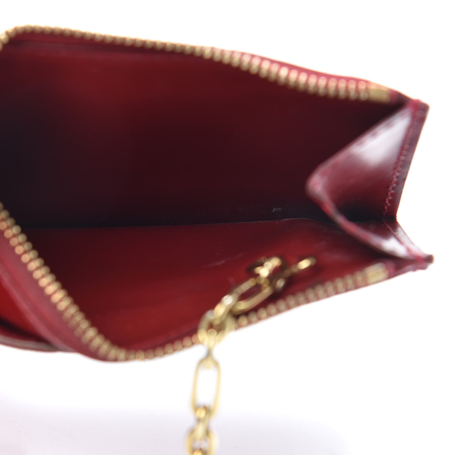 Louis Vuitton Vernis Key Pouch Pomme D'Amour 5 of 9