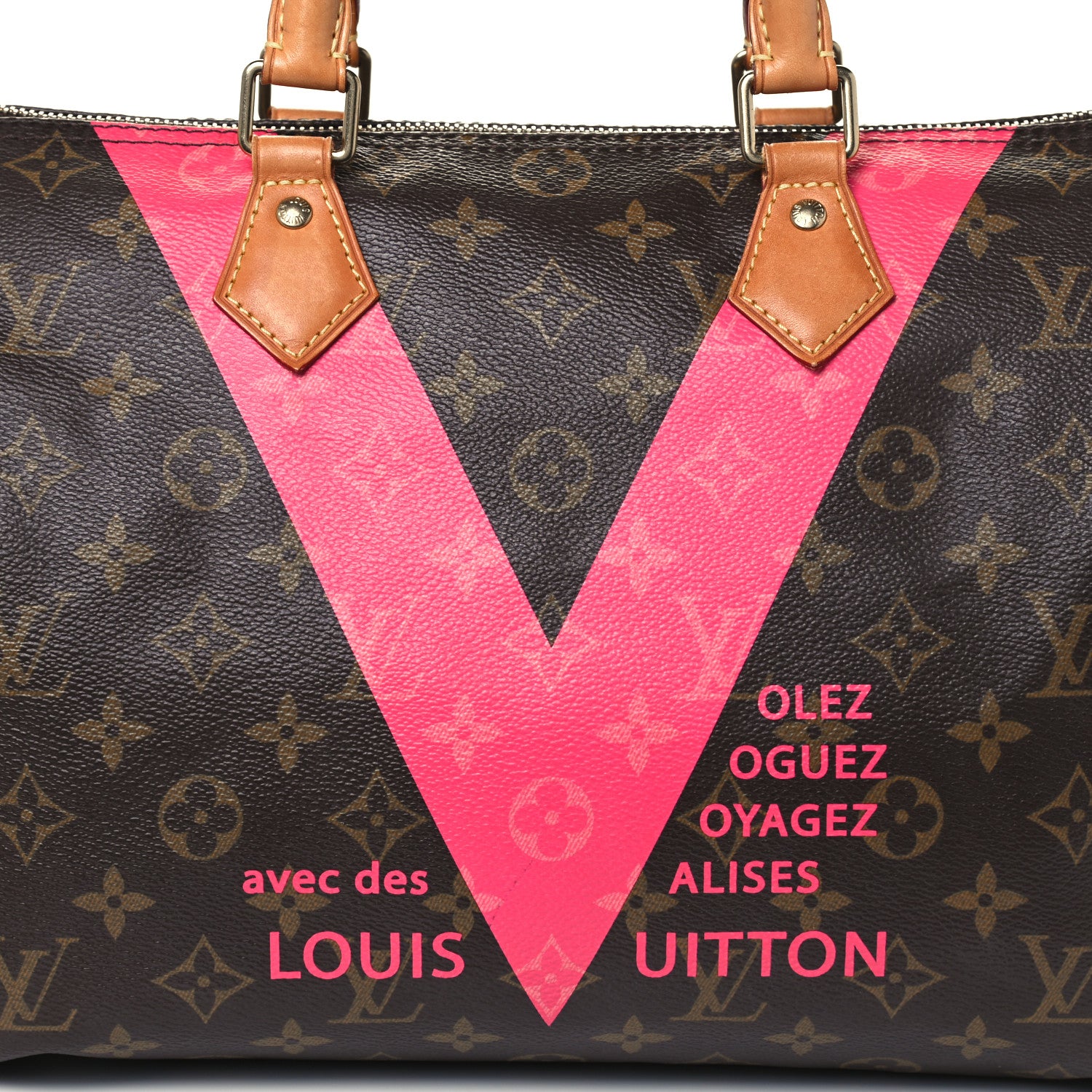 Louis Vuitton Monogram Speedy 30 V Grenade 9 of 13