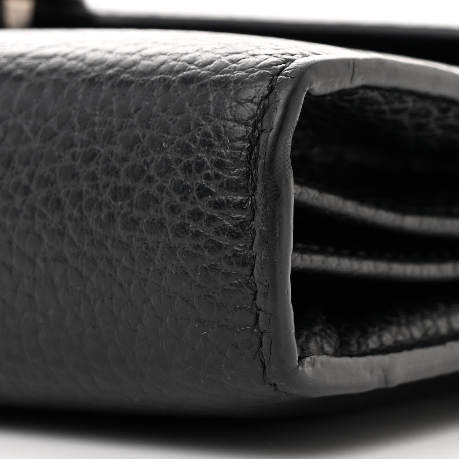 Gucci Calfskin Mini Dionysus Chain Wallet Black 12 of 13