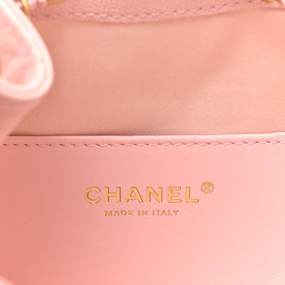 Chanel Caviar Quilted Mini Chanel 25 Handbag Light Pink 5 of 9