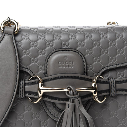 Gucci Soft Microguccissima Mini Emily Chain Shoulder Bag Loess 10 of 10