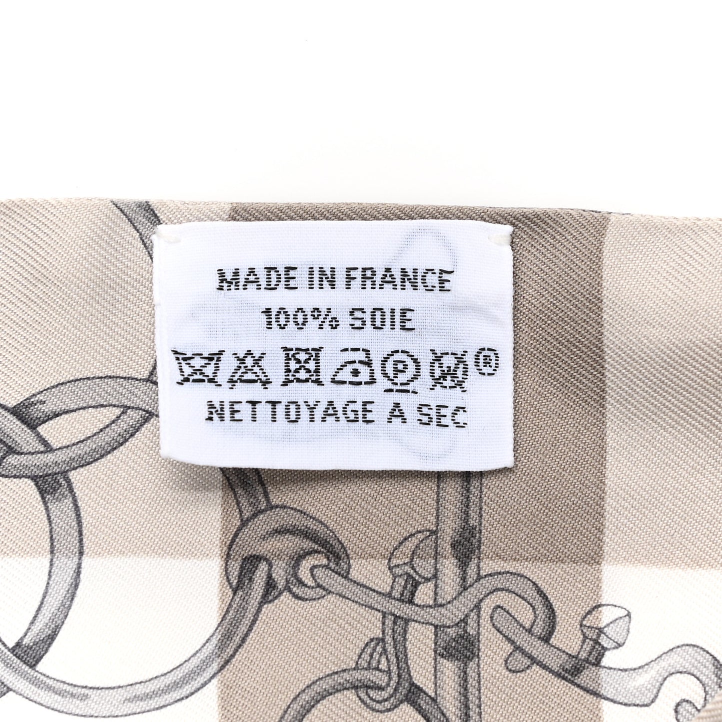 Silk Mors Et Gourmettes Vichy Twilly Etoupe Jaune Vif White
