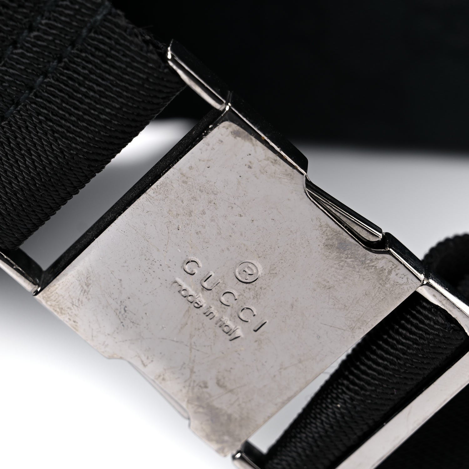 Gucci GG Monogram Double Pocket Belt Bag Black 18 of 20