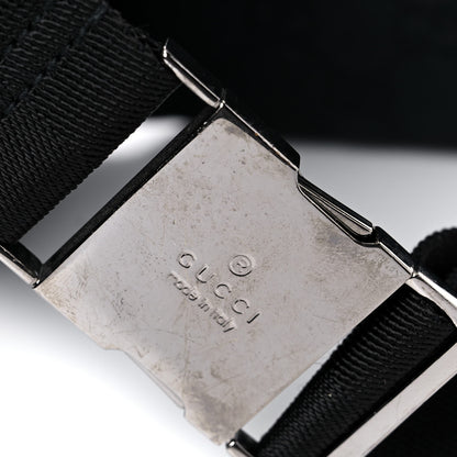 Gucci GG Monogram Double Pocket Belt Bag Black 18 of 20