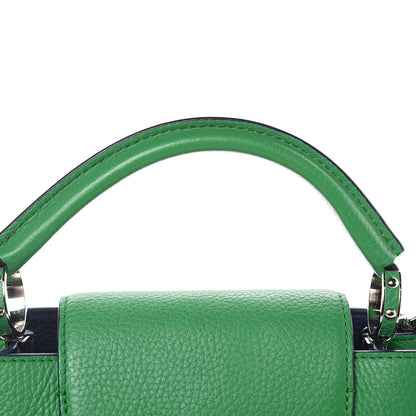 Louis Vuitton Taurillon Capucines BB Bamboo Indigo 11 of 14