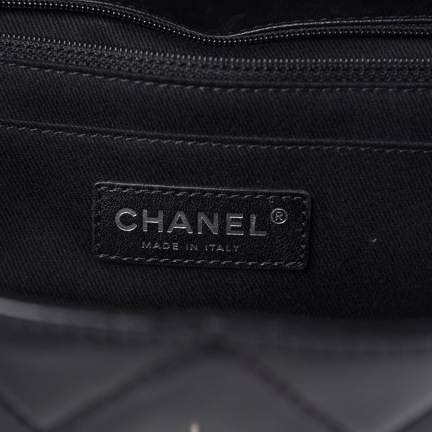Chanel Vinyl Quilted In the Business Flap Bag Black 6 of 17