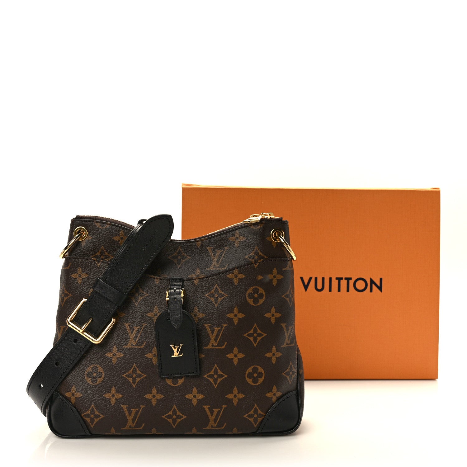 Louis Vuitton Monogram Odeon PM Black 12 of 12