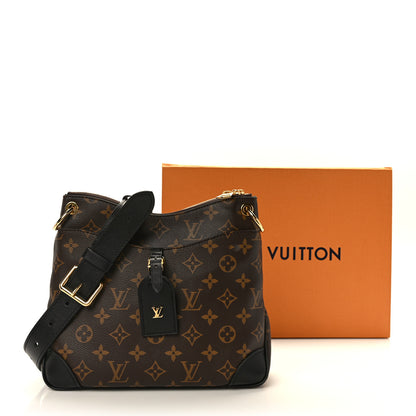 Louis Vuitton Monogram Odeon PM Black 12 of 12
