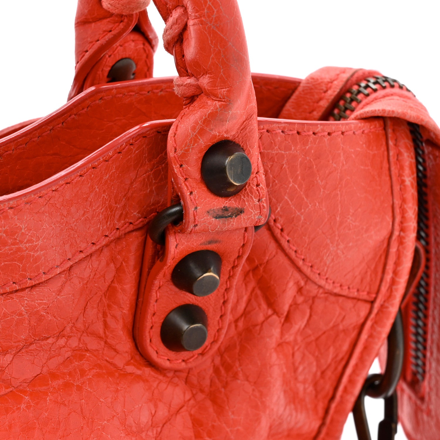 Balenciaga Agneau Classic Hardware Mini City Rose Corail 15 of 15