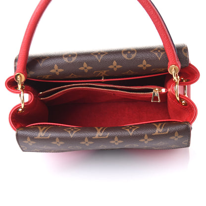 Louis Vuitton Grained Calfskin Monogram Double V Rubis 5 of 10