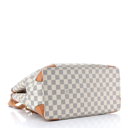 Louis Vuitton Damier Azur Hampstead MM 5 of 12