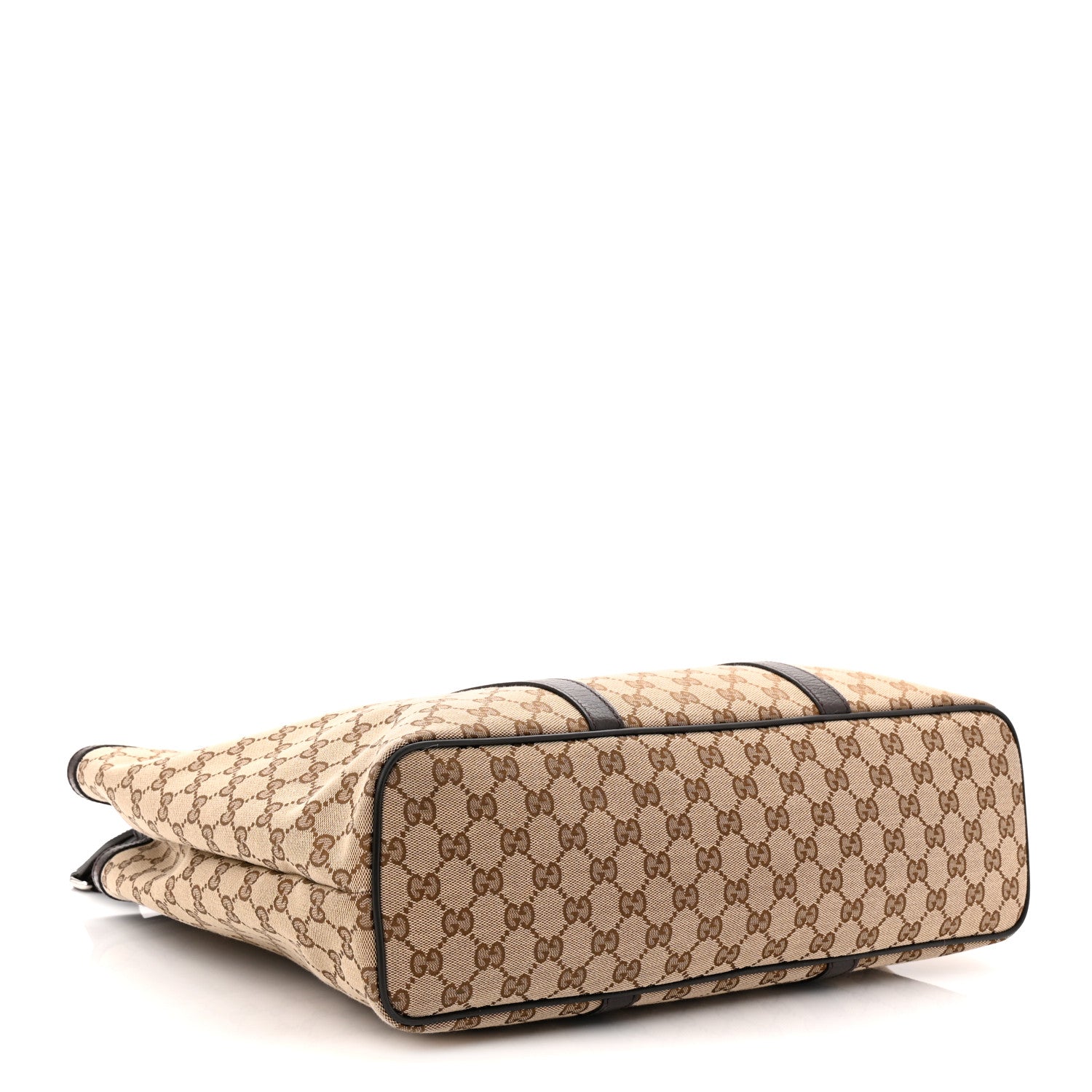 Gucci GG Monogram Large Joy Tote Bag Dark Brown 4 of 13