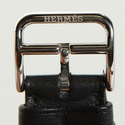 Hermes Stainless Steel Barenia 33mm Cape Cod Quartz Watch Noir 10 of 22