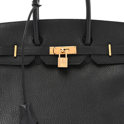 Hermes Ardennes Birkin 35 Black 7 of 13
