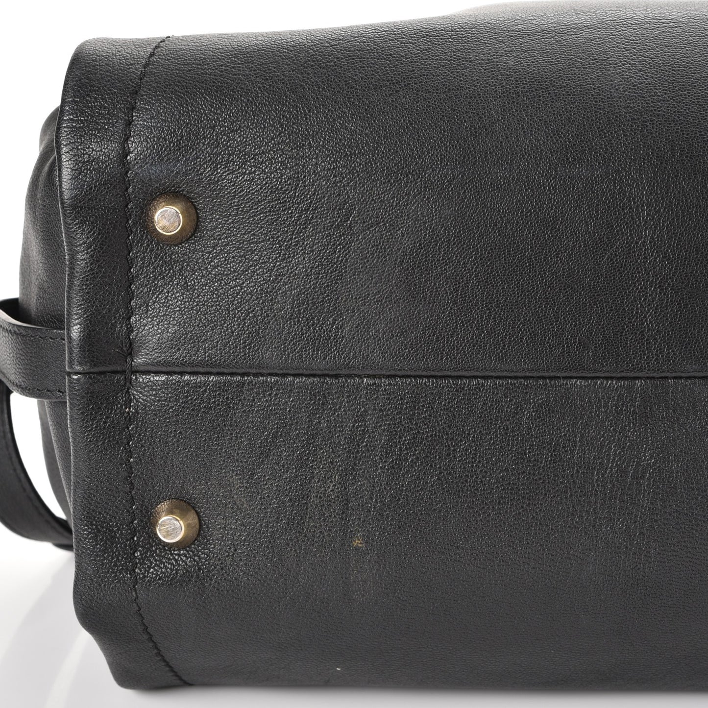 Goatskin Trilogy Bowling Bag Black