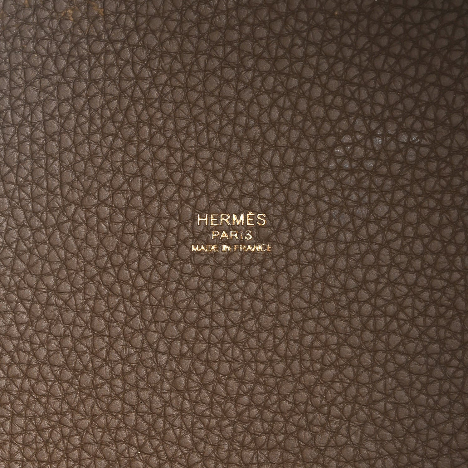 Hermes Taurillon Clemence Picotin Lock 22 MM Etoupe 6 of 10