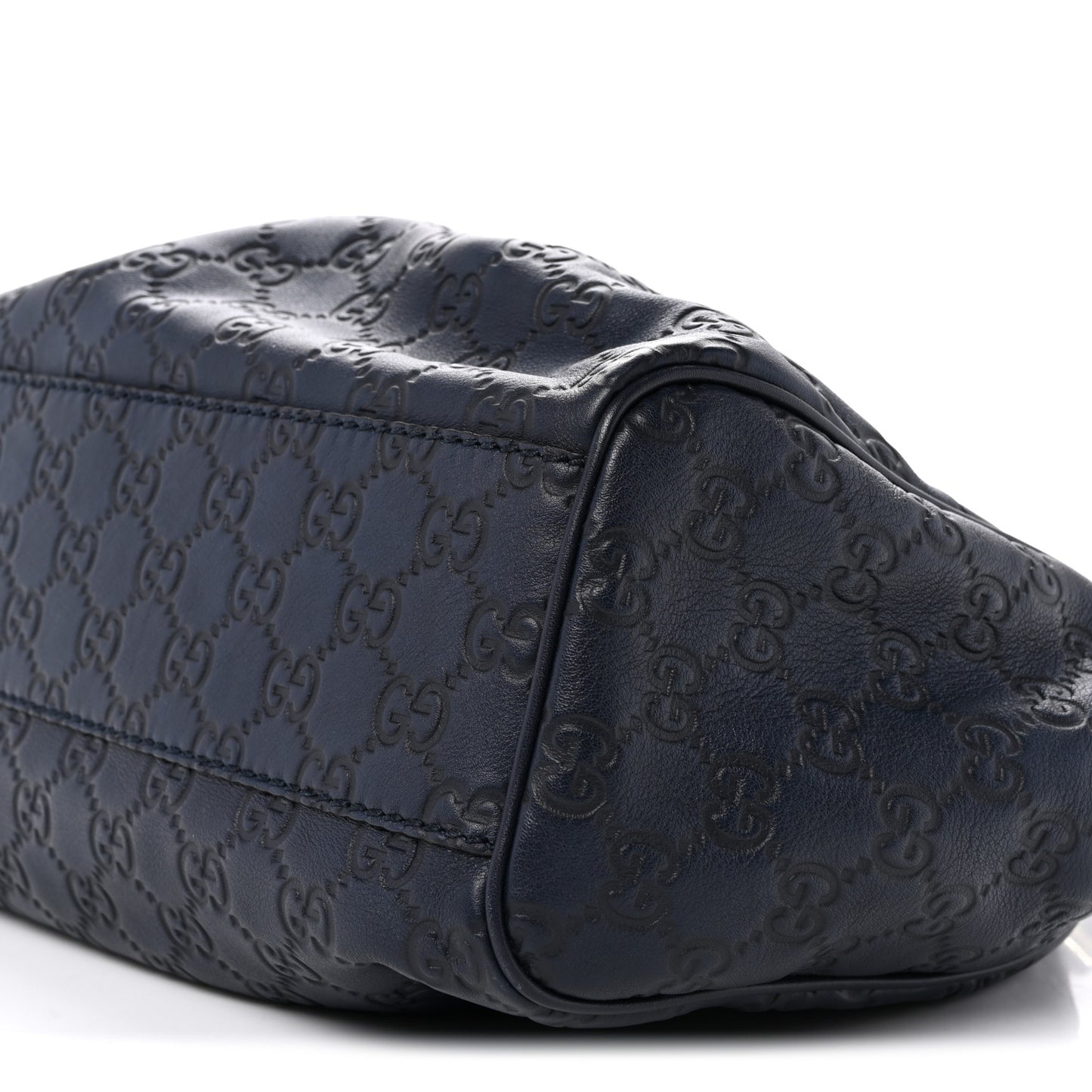 Guccissima Medium Sukey Tote Navy