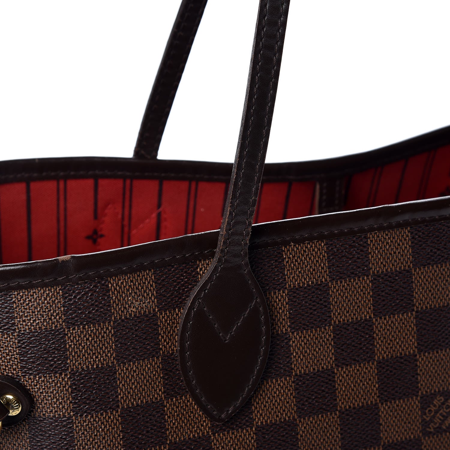 Louis Vuitton Damier Ebene Neverfull MM 19 of 22