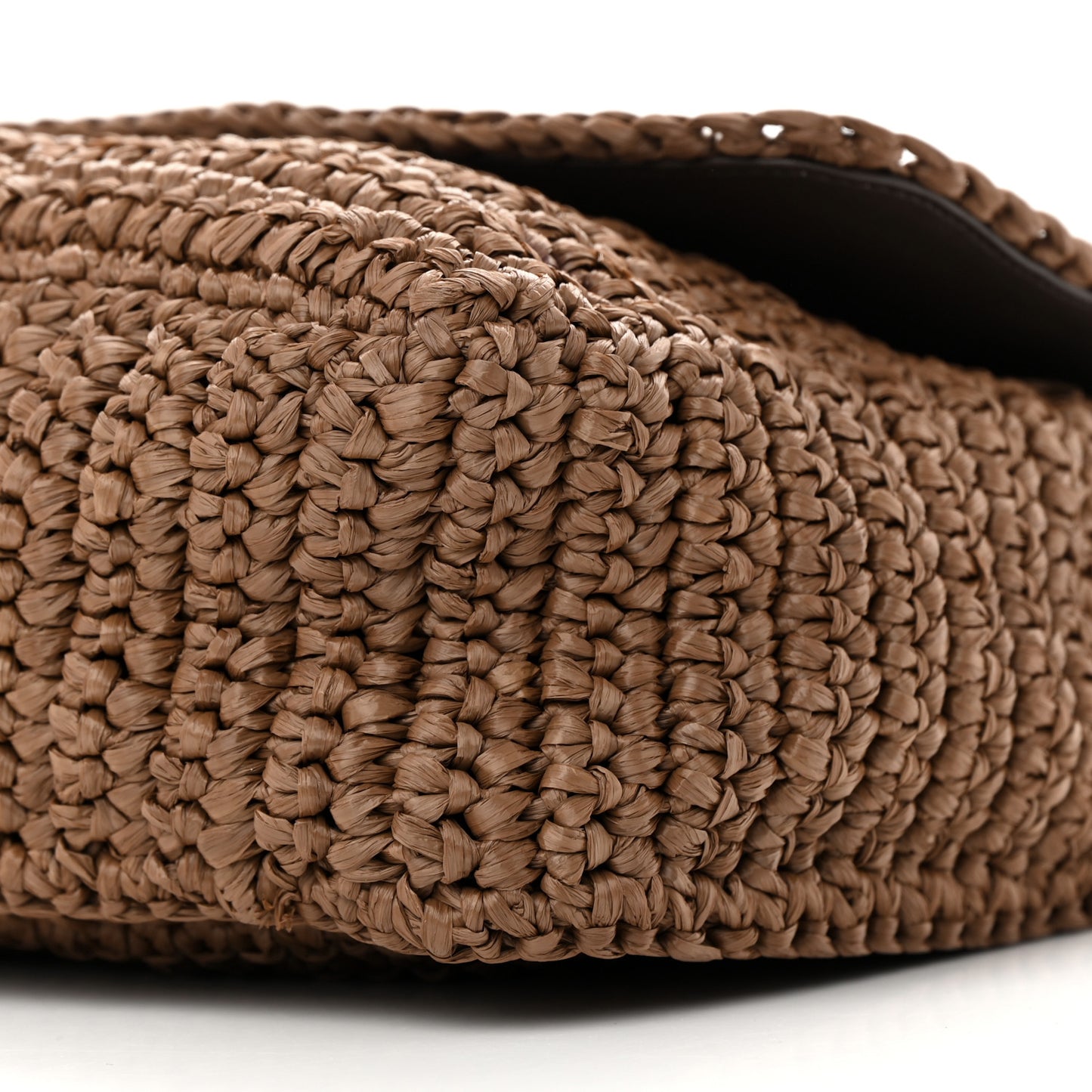 Raffia Calfskin Monogram Medium Niki Chain Satchel New Nut