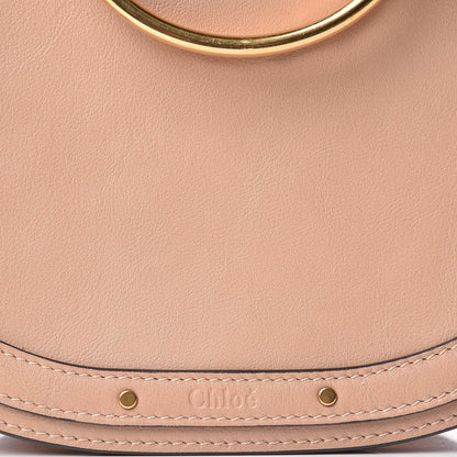 Chloe Calfskin Suede Medium Nile Bracelet Bag Biscotti Beige 7 of 9
