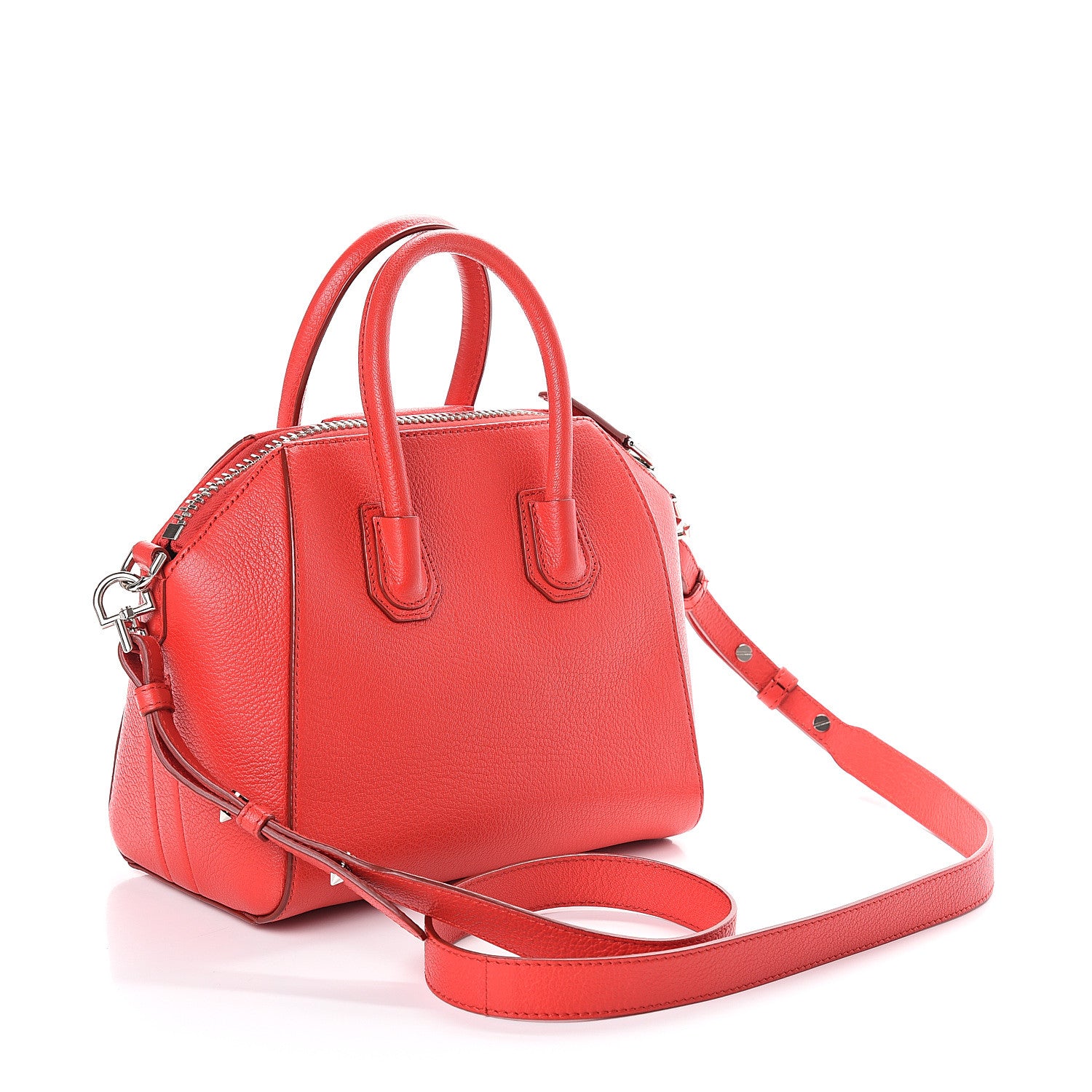 Givenchy Sugar Goatskin Mini Antigona Medium Red 2 of 8