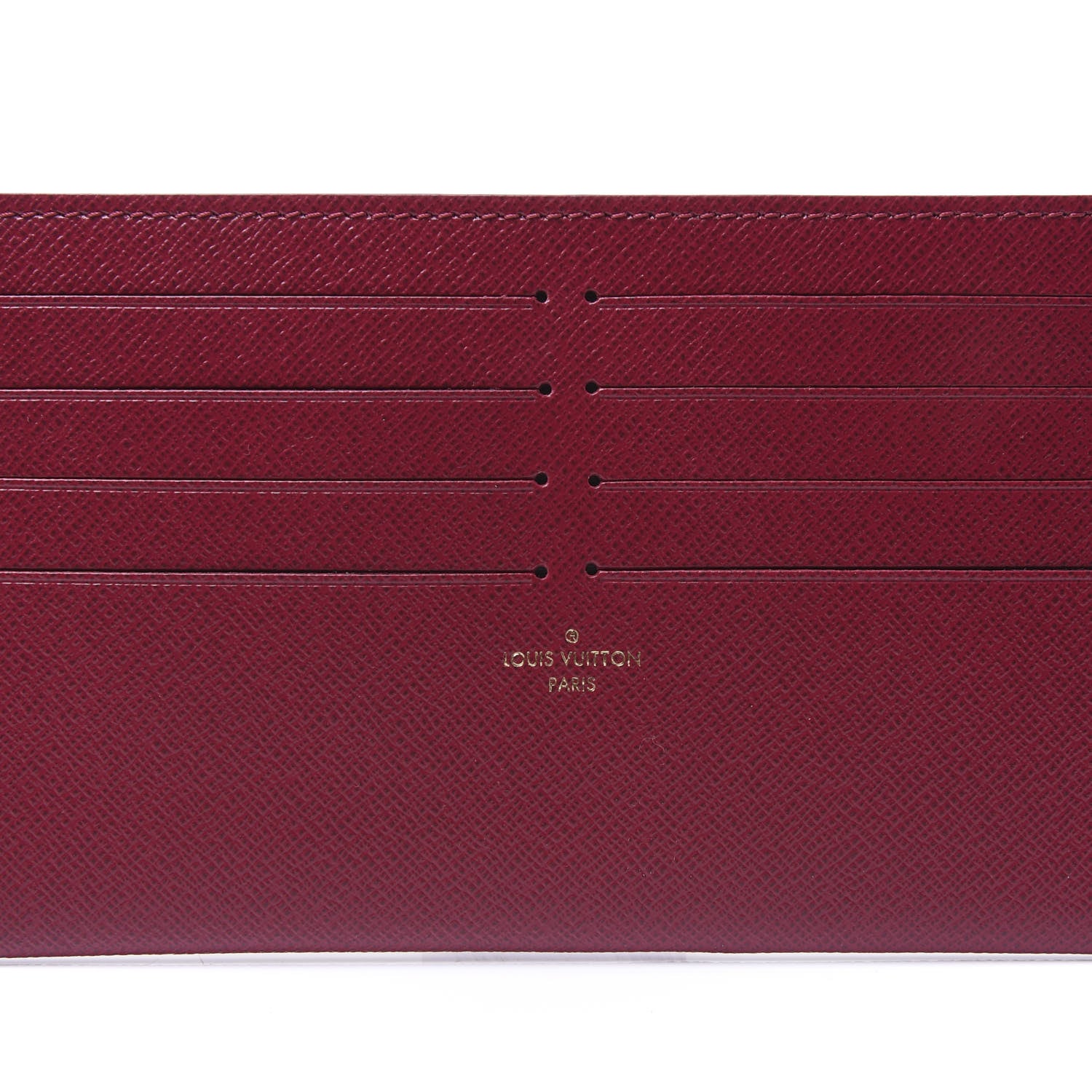 Louis Vuitton Calfskin Felicie Card Holder Insert Fuchsia 7 of 7
