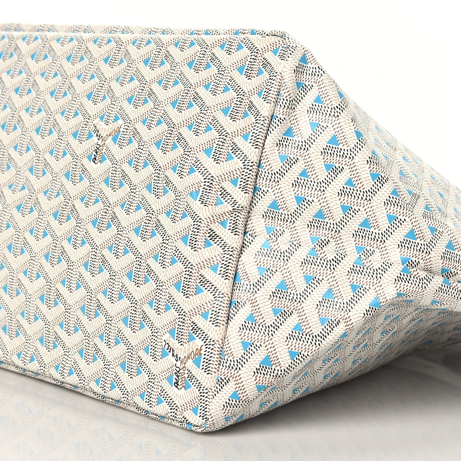 Goyard Goyardine Saint Louis Claire Voie GM White Opaline 10 of 10
