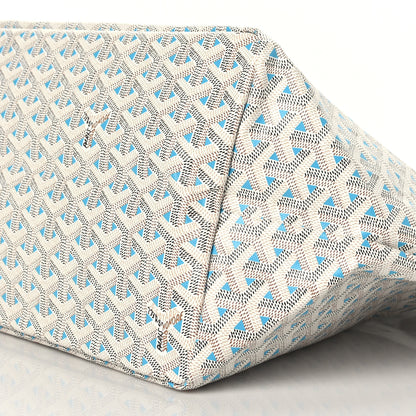 Goyard Goyardine Saint Louis Claire Voie GM White Opaline 10 of 10