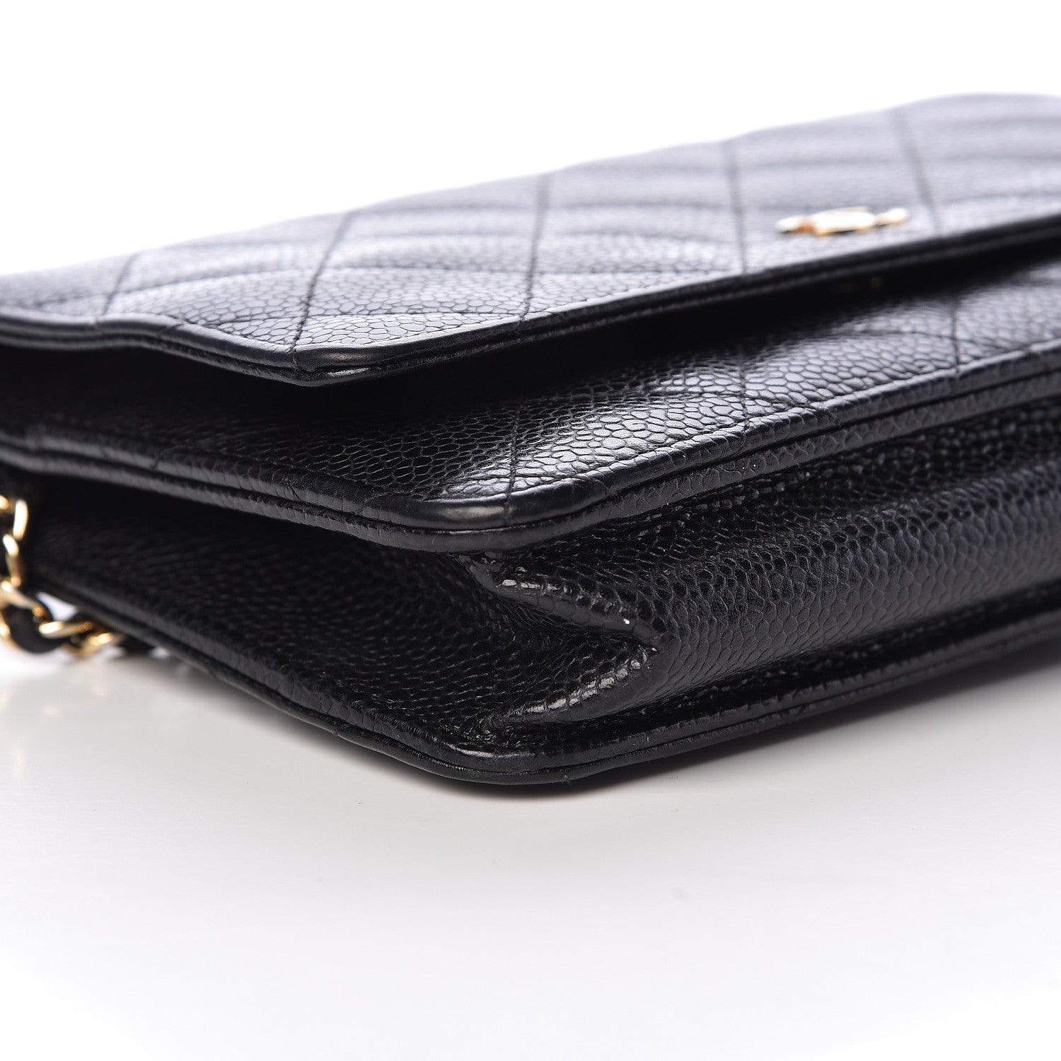 Chanel Caviar Quilted Wallet On Chain WOC Black 13 of 19