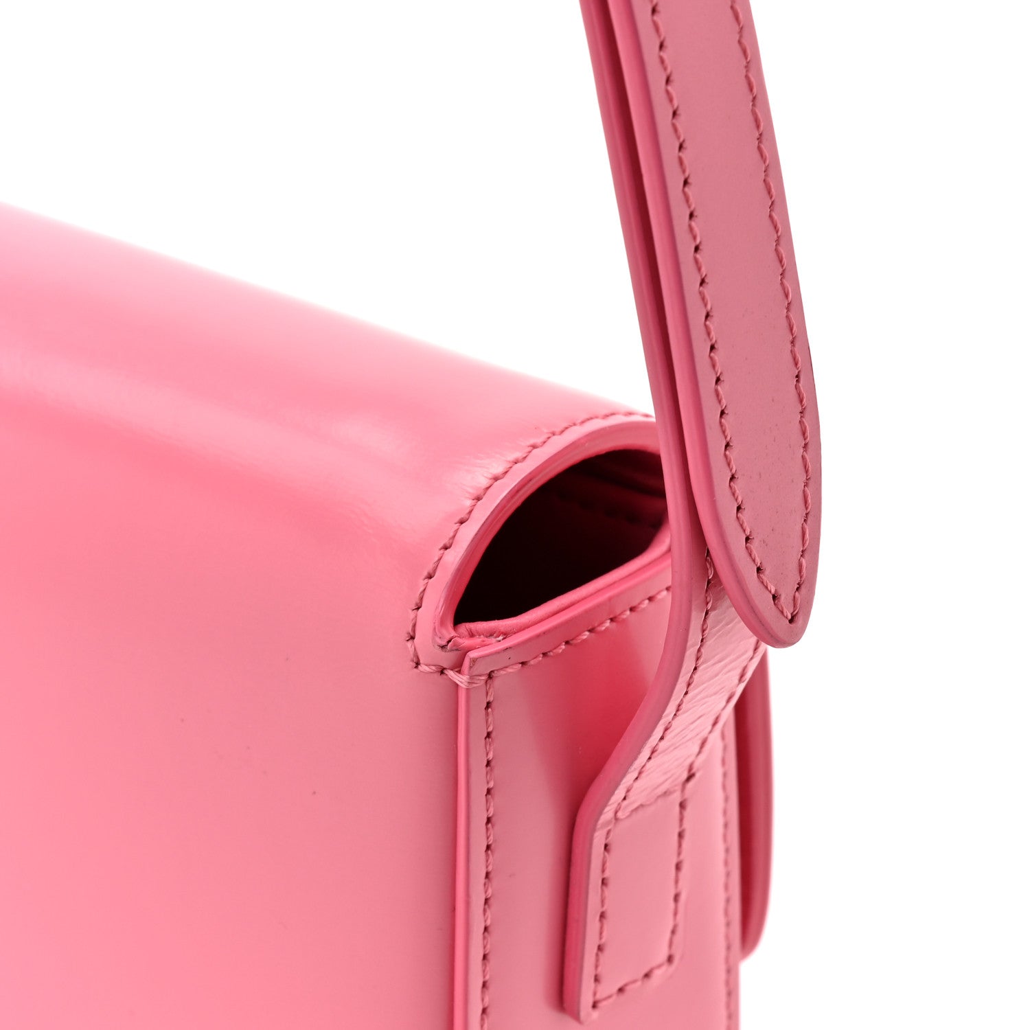 Celine Shiny Calfskin Triomphe Flamingo 14 of 14