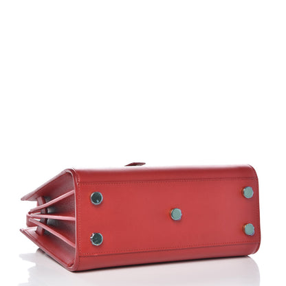 Saint Laurent Calfskin Nano Sac De Jour Lipstick Red 4 of 7