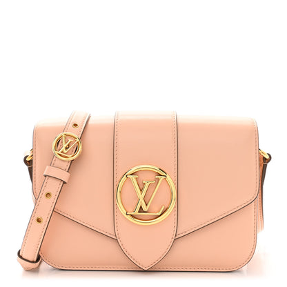 Louis Vuitton Smooth Calfskin LV Pont 9 Rose Himalaya 1 of 9