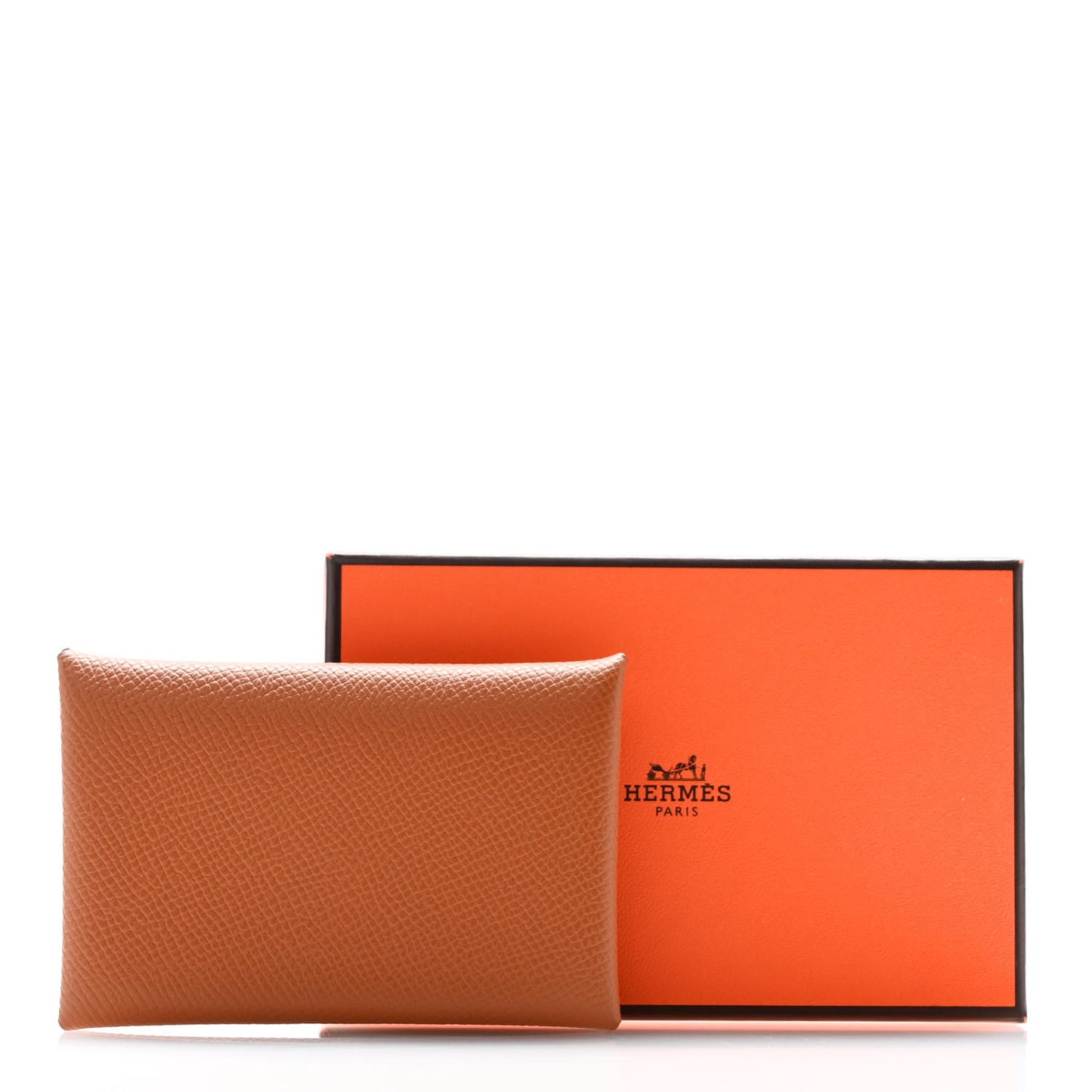 Epsom Calvi Card Case Gold