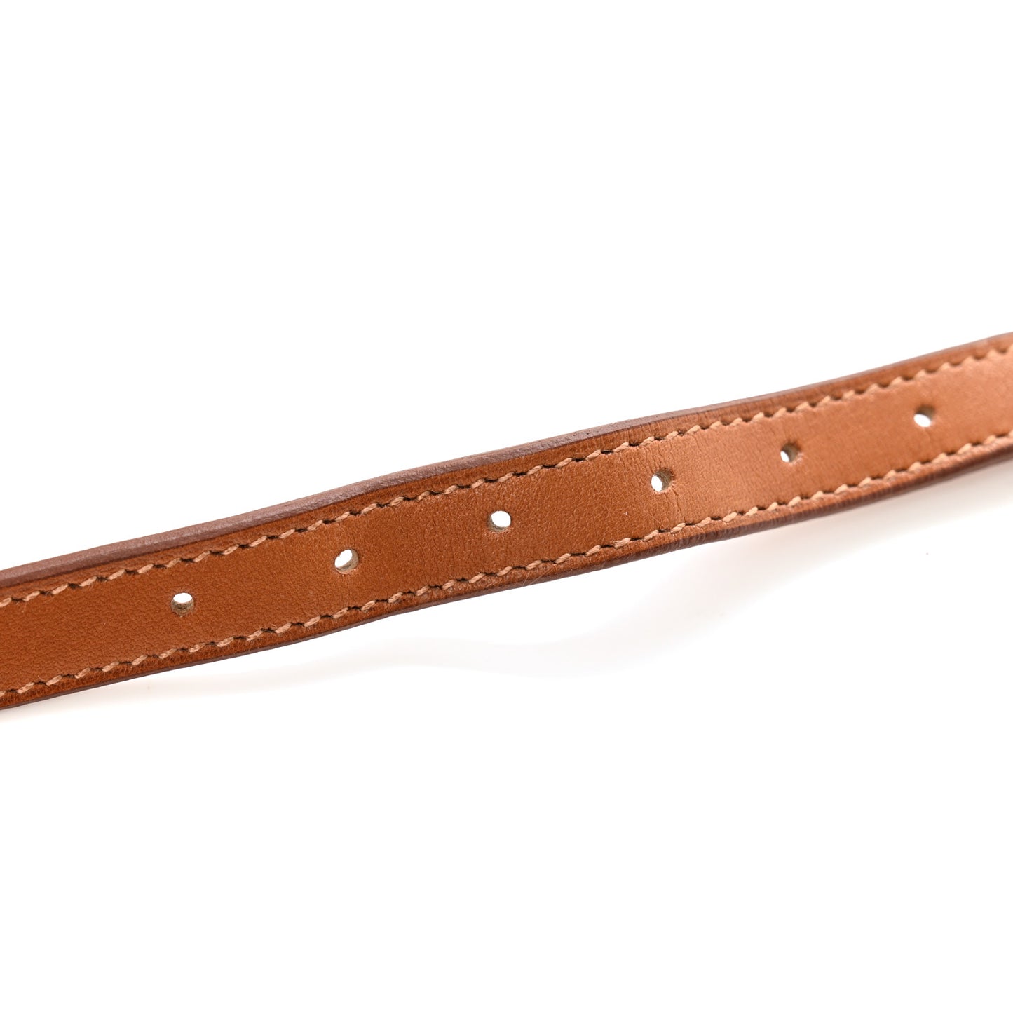 Matte Alligator Mini Steinkraus Saddle GRIS PERLE FAUVE