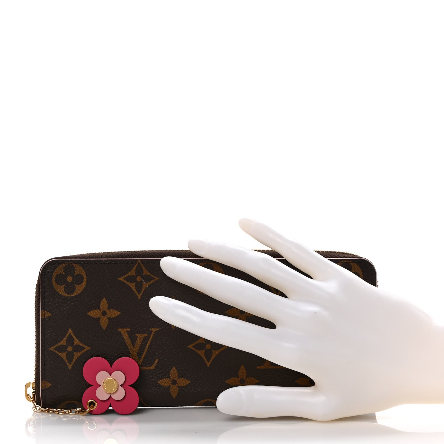 Louis Vuitton Monogram Blooming Flowers Clemence Wallet 2 of 7