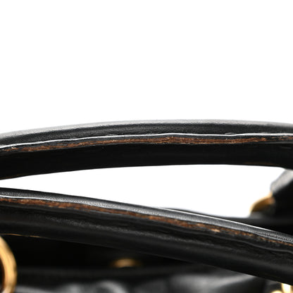 Prada Soft Calf Satchel Black 12 of 12