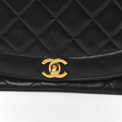 Chanel Lambskin Quilted Medium Single Flap Black 7 of 9